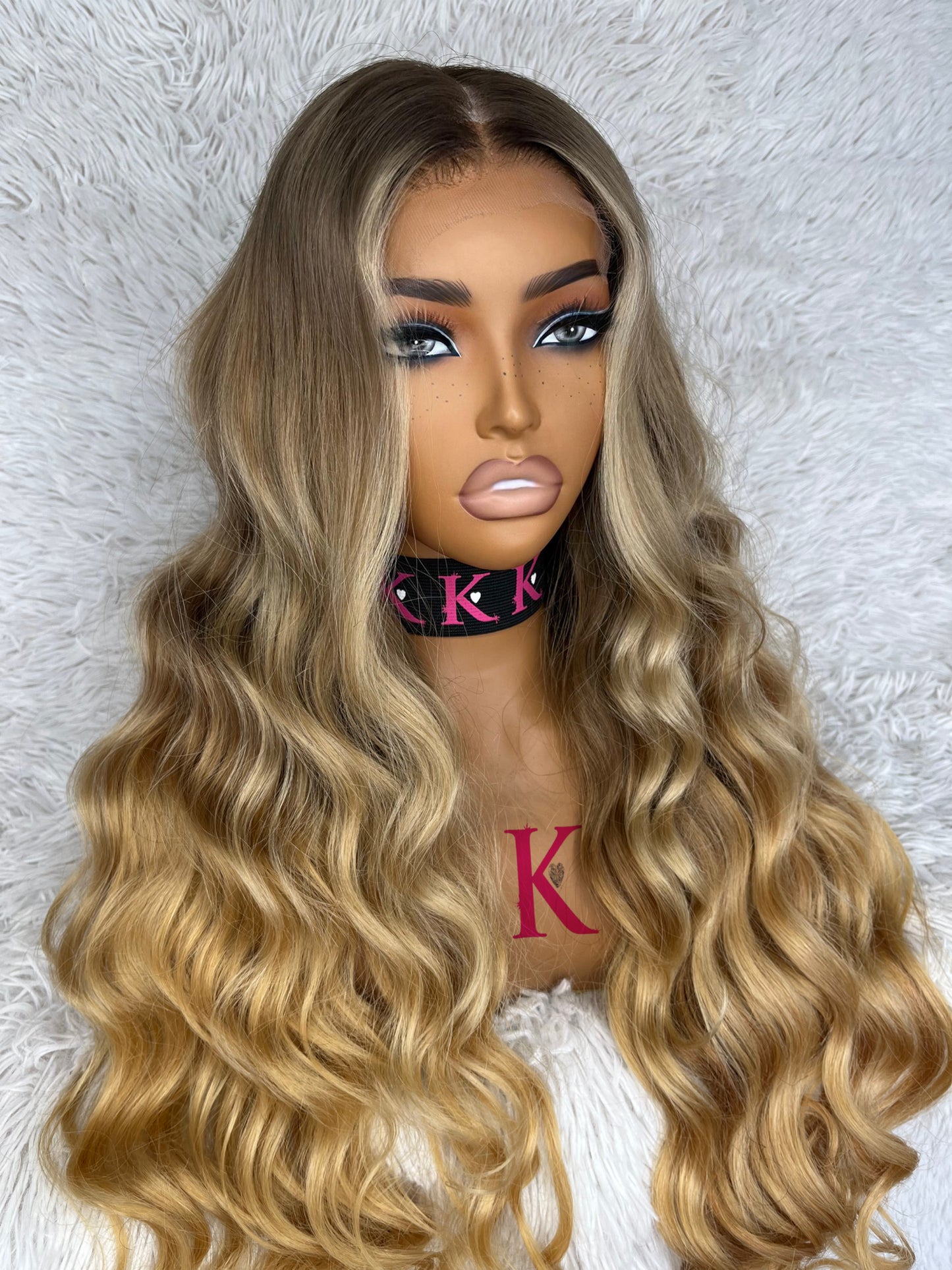 Balayage Custom Colored RAW Brazilian (HD Lace) Wig