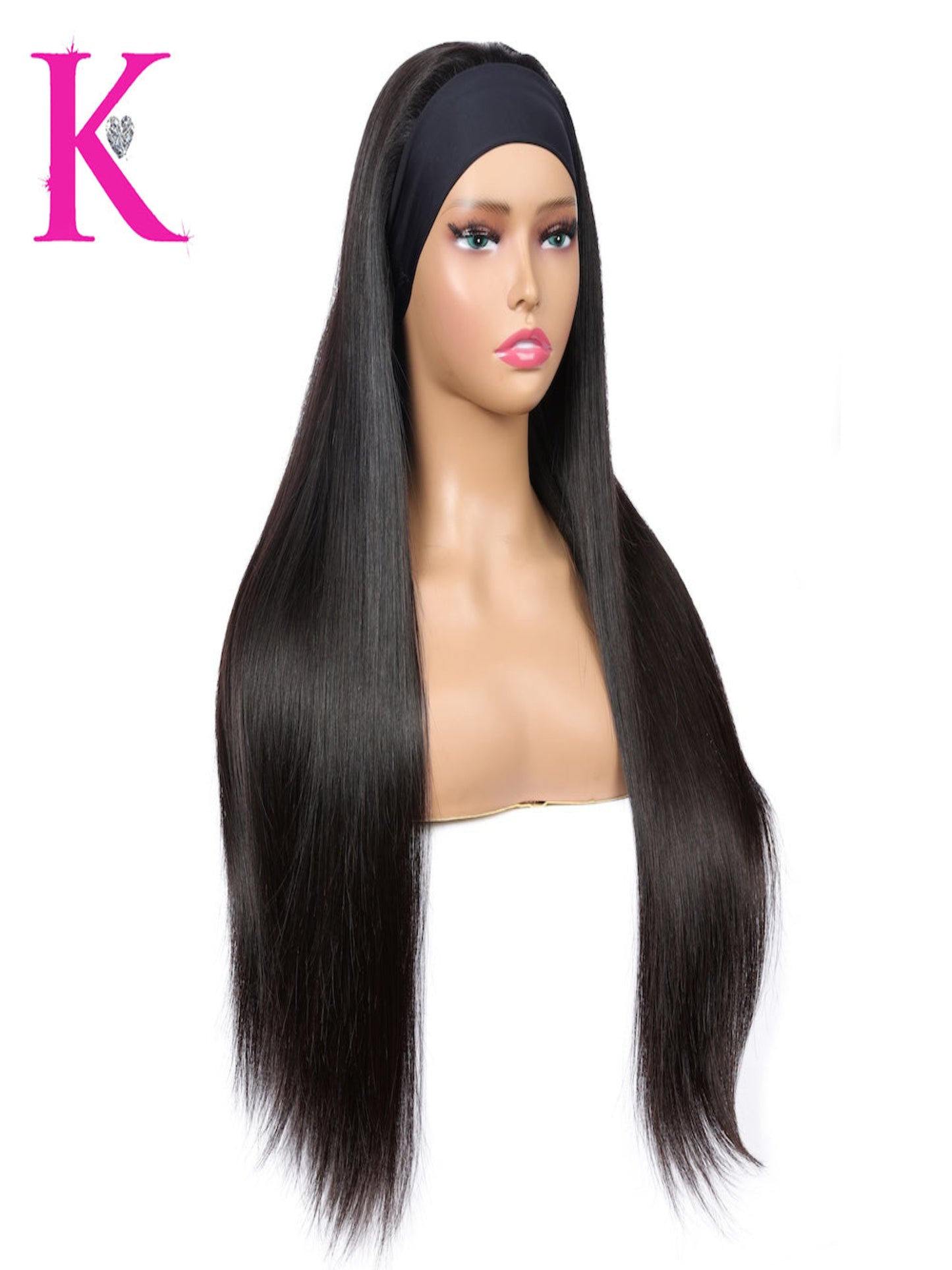 Straight Headband Wig | 100% Raw Human Hair