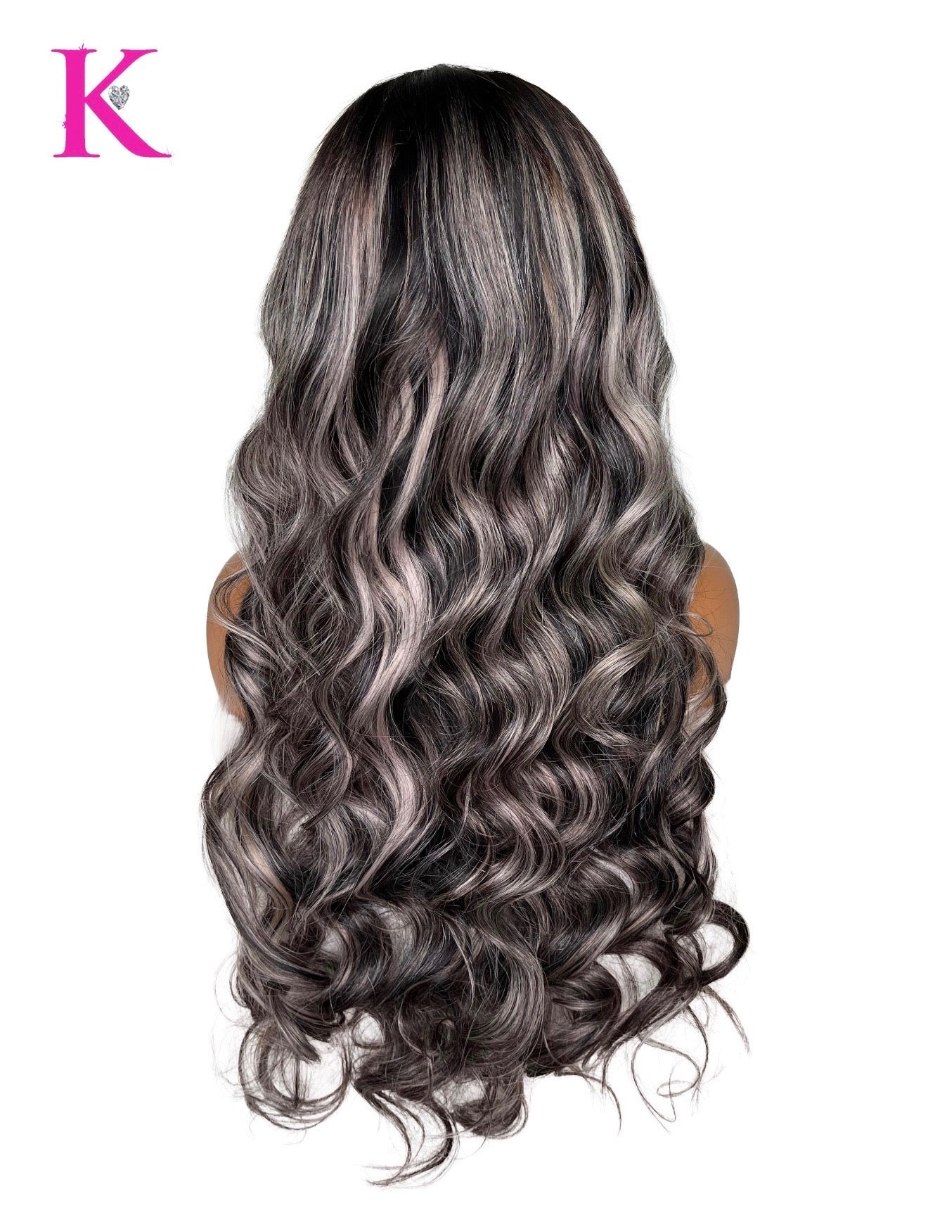 Highlight #60 Ash Blonde Custom Colored RAW Wig (HD Lace)