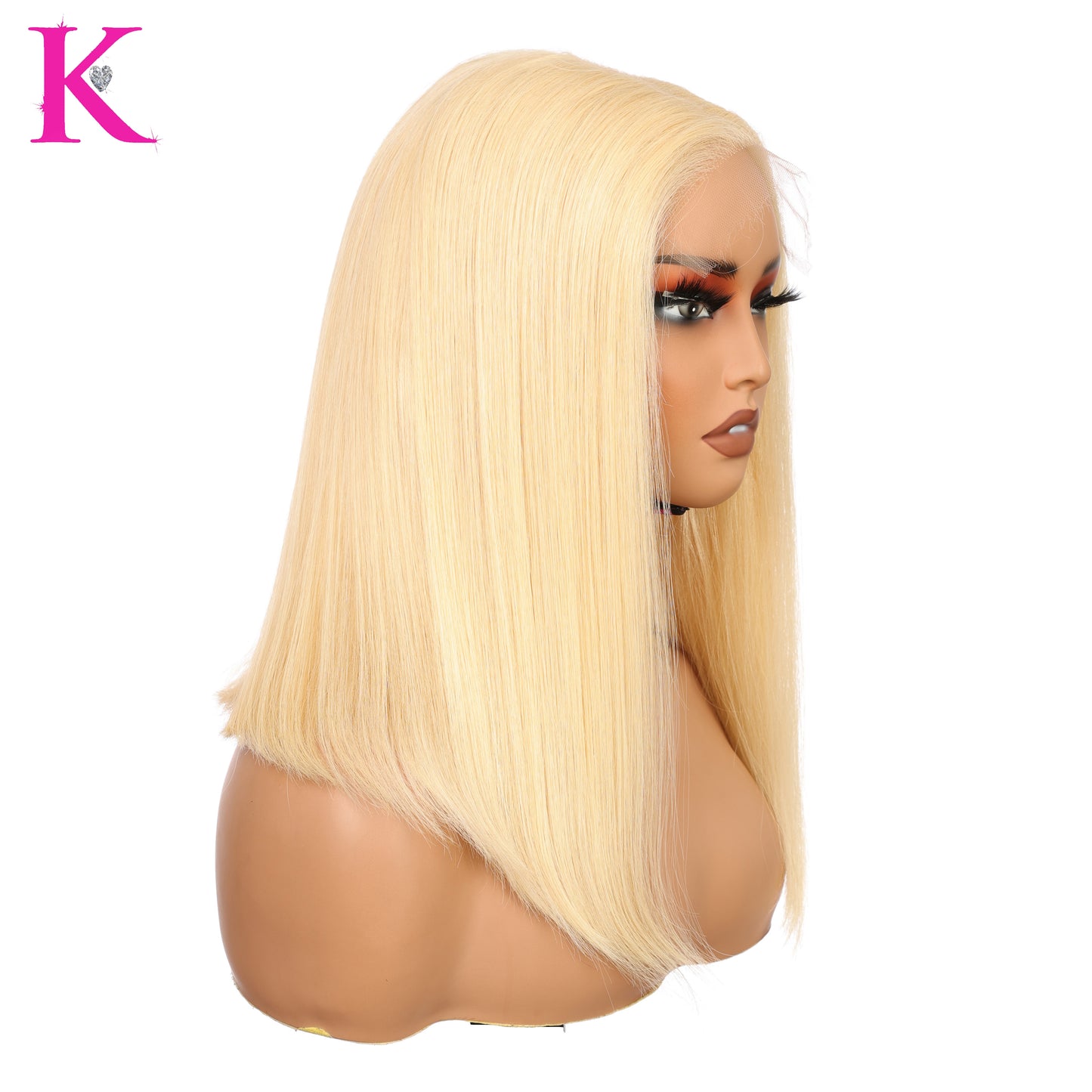 Raw Platinum Blonde Bob Straight (HD Lace) Wig