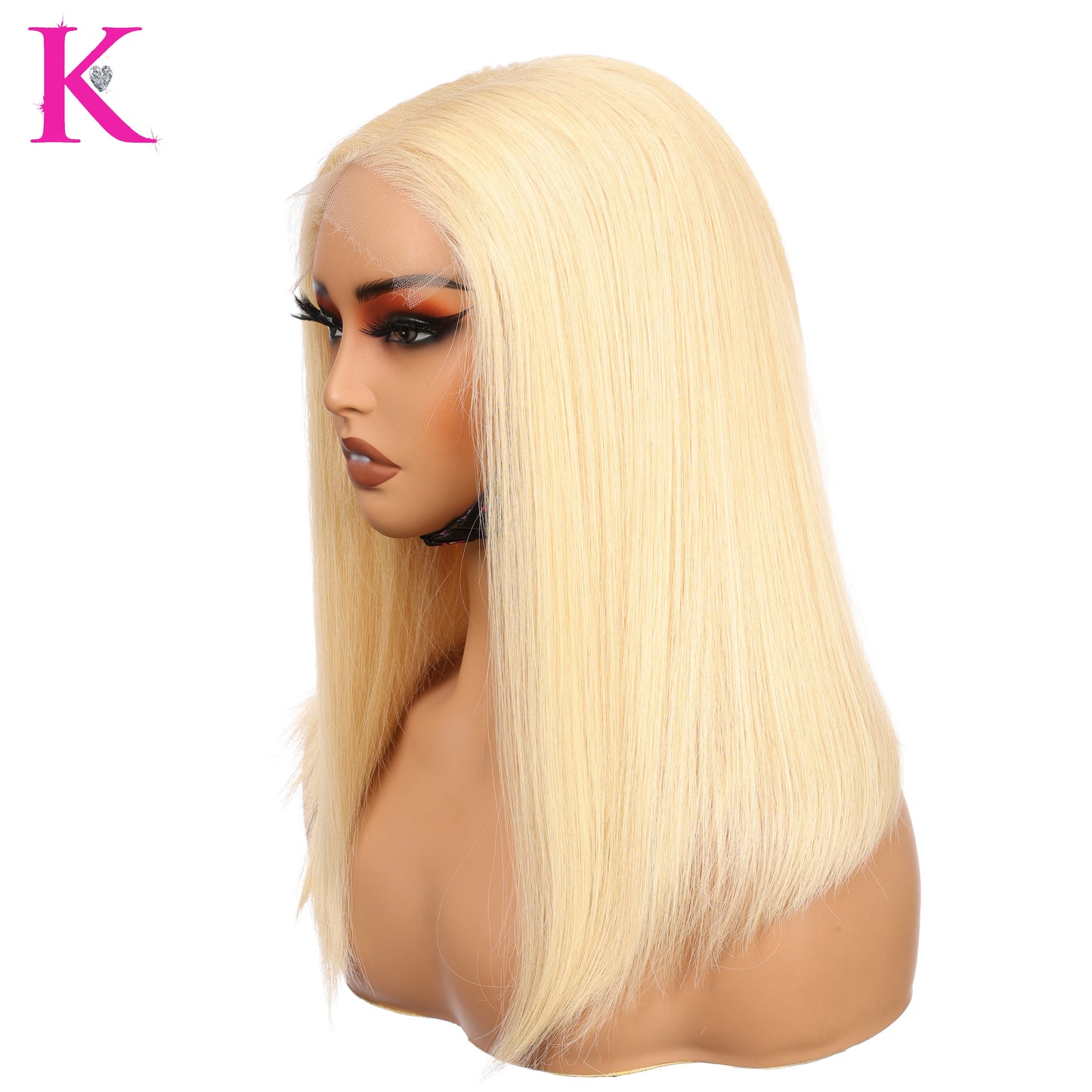 Raw Platinum Blonde Bob Straight (HD Lace) Wig