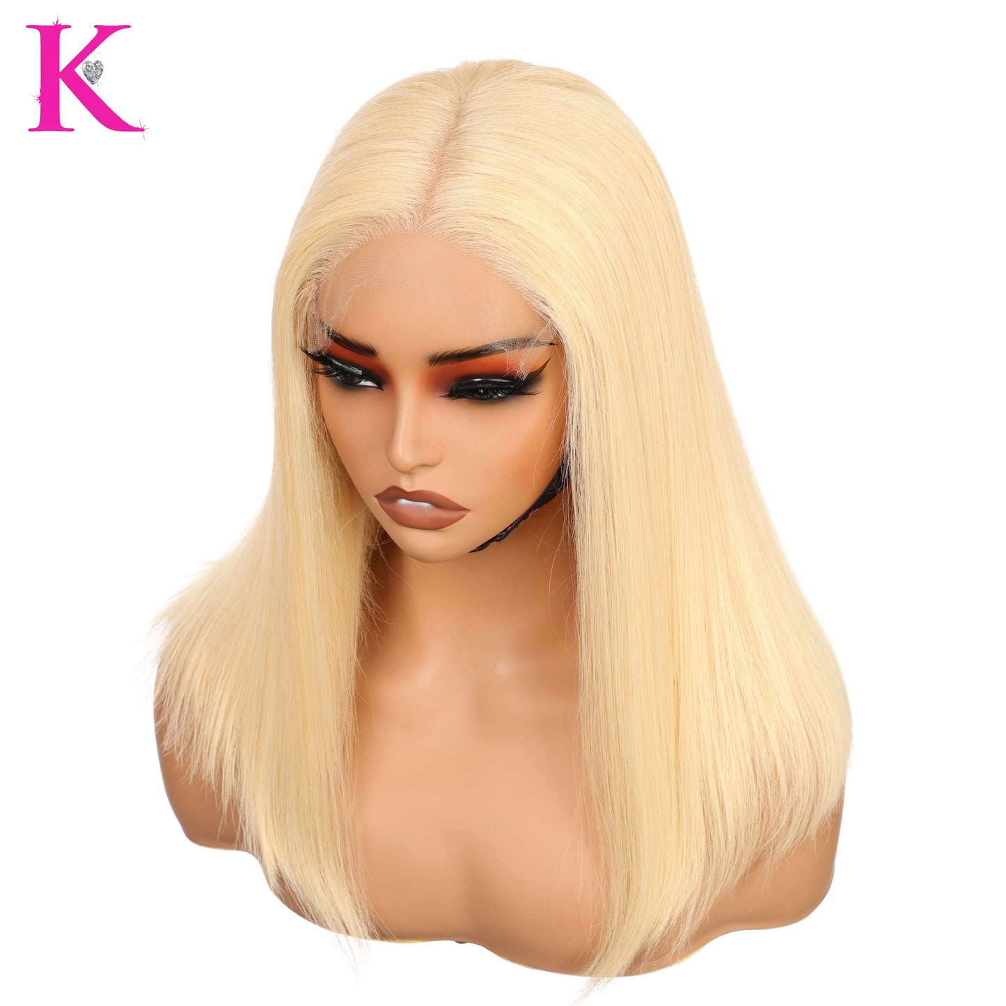 Raw Platinum Blonde Bob Straight (HD Lace) Wig