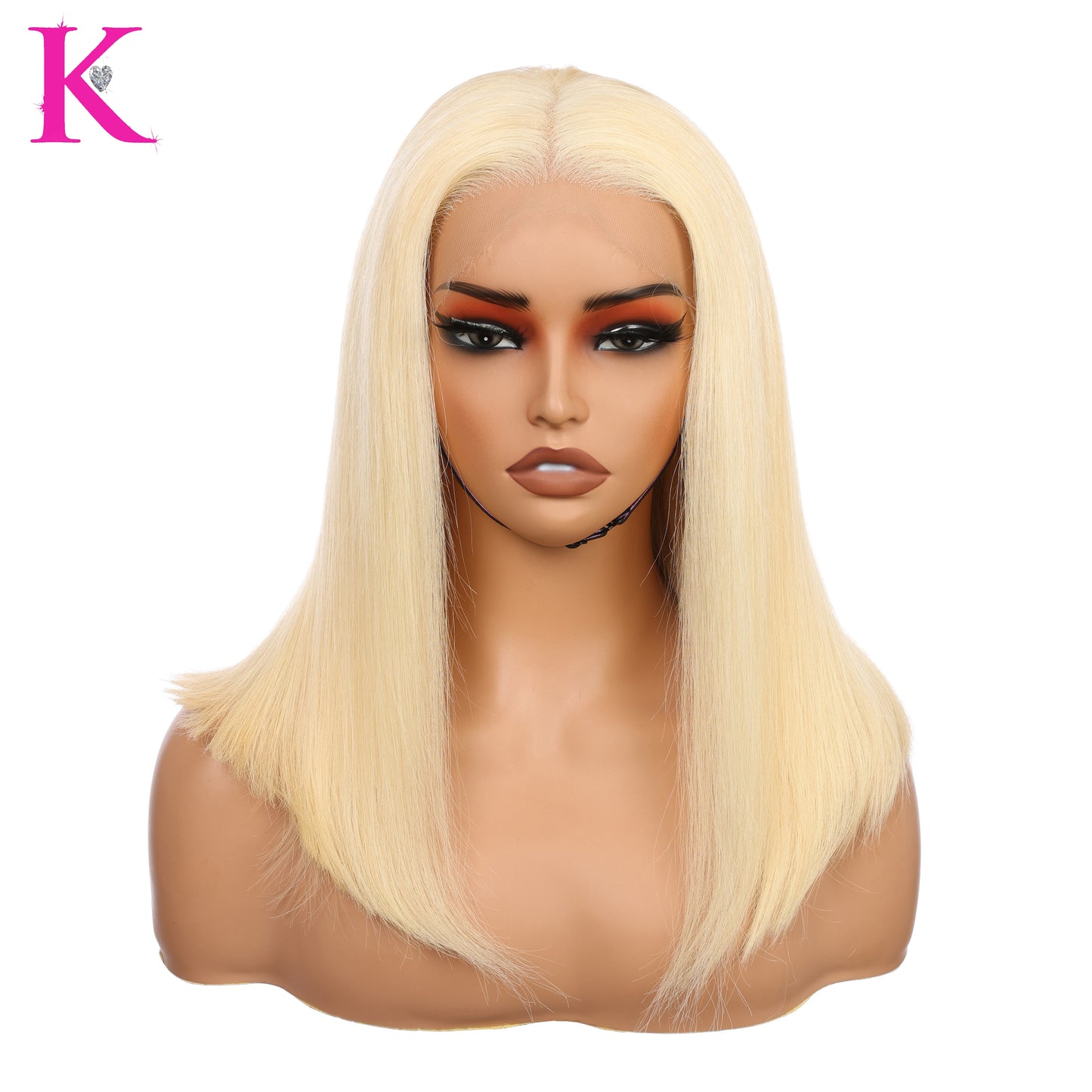 Raw Platinum Blonde Bob Straight (HD Lace) Wig