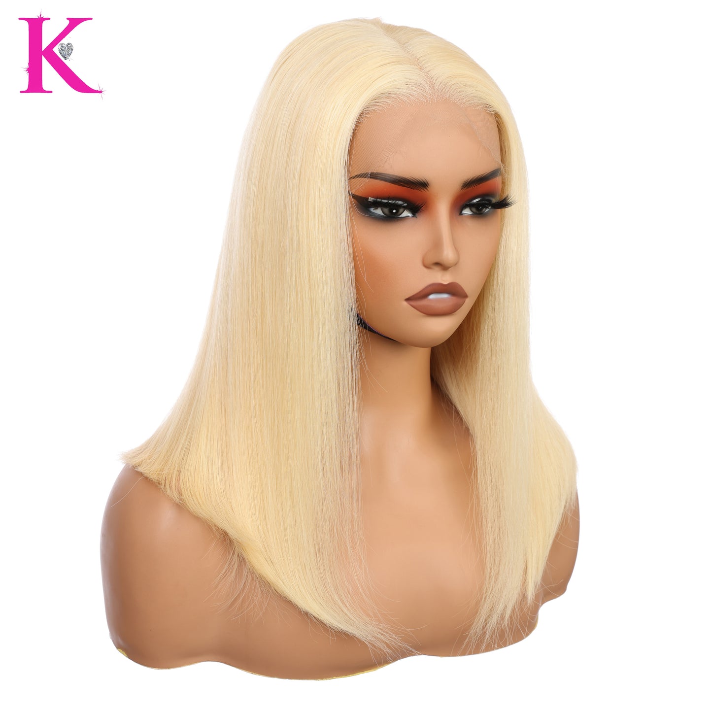 Raw Platinum Blonde Bob Straight (HD Lace) Wig