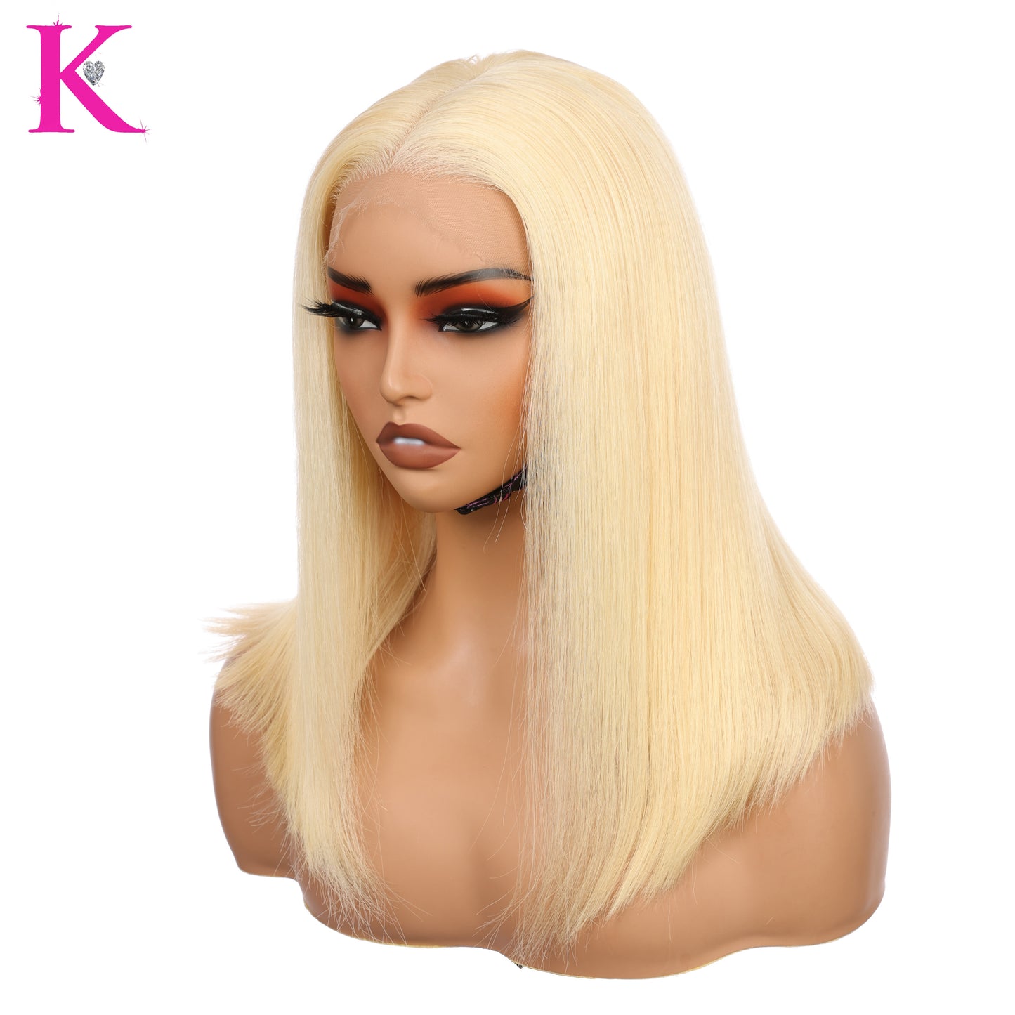 Raw Platinum Blonde Bob Straight (HD Lace) Wig