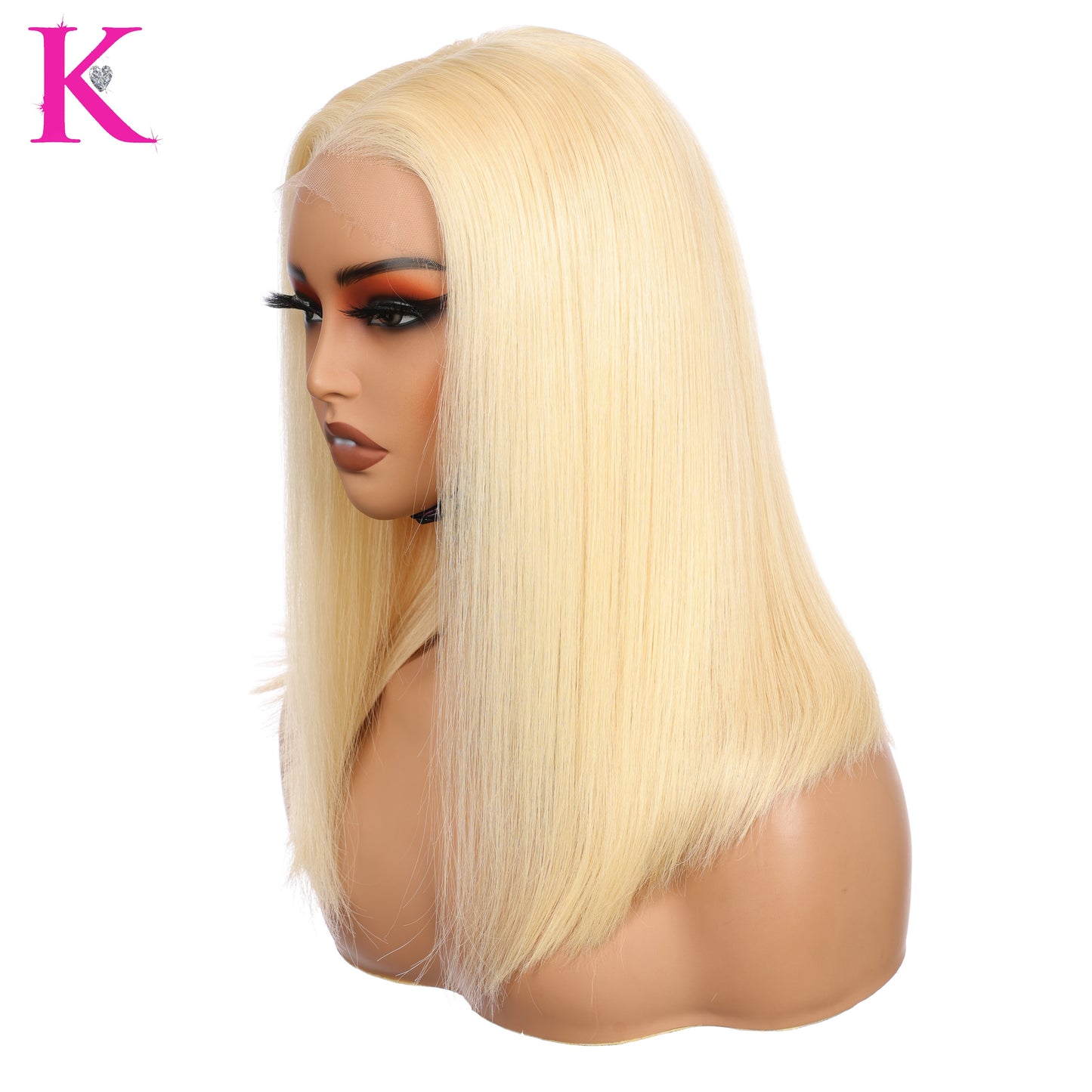Raw Platinum Blonde Bob Straight (HD Lace) Wig