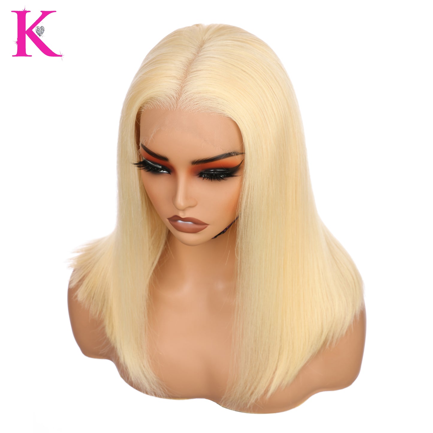 Raw Platinum Blonde Bob Straight (HD Lace) Wig
