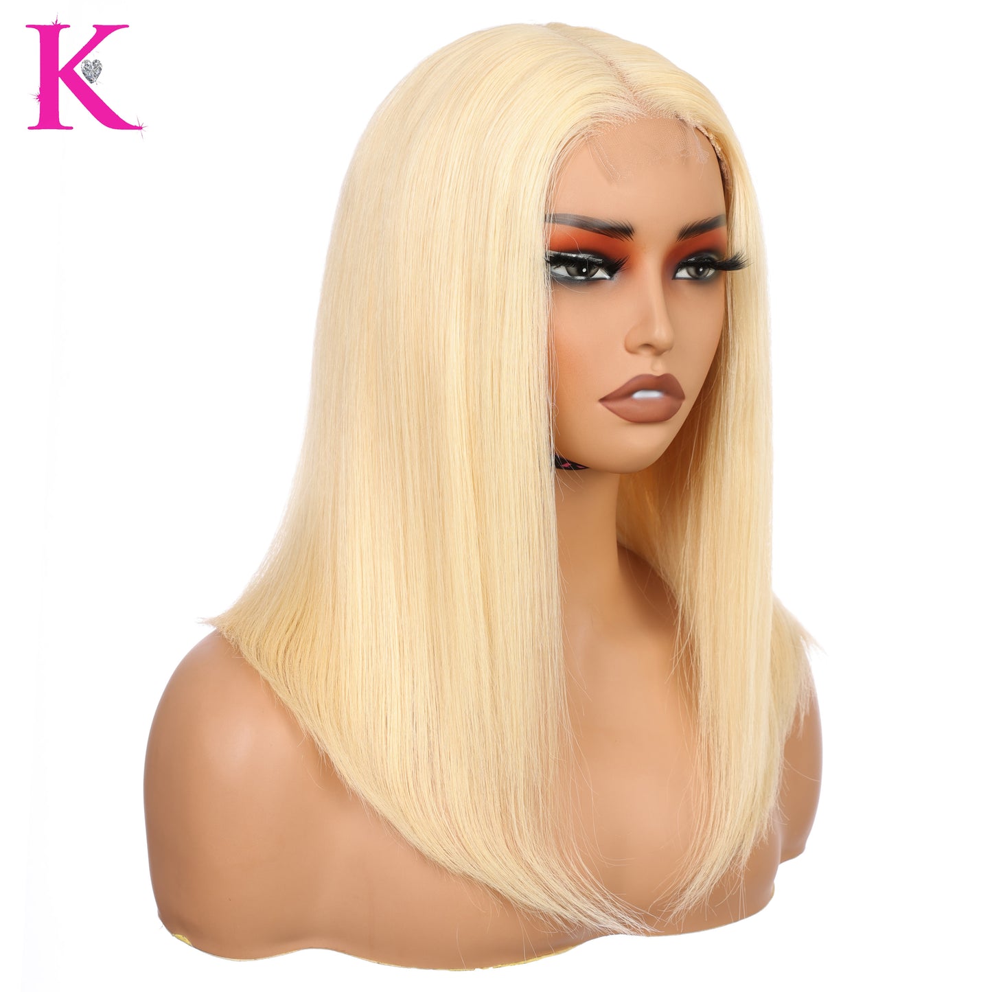 Raw Platinum Blonde Bob Straight (HD Lace) Wig