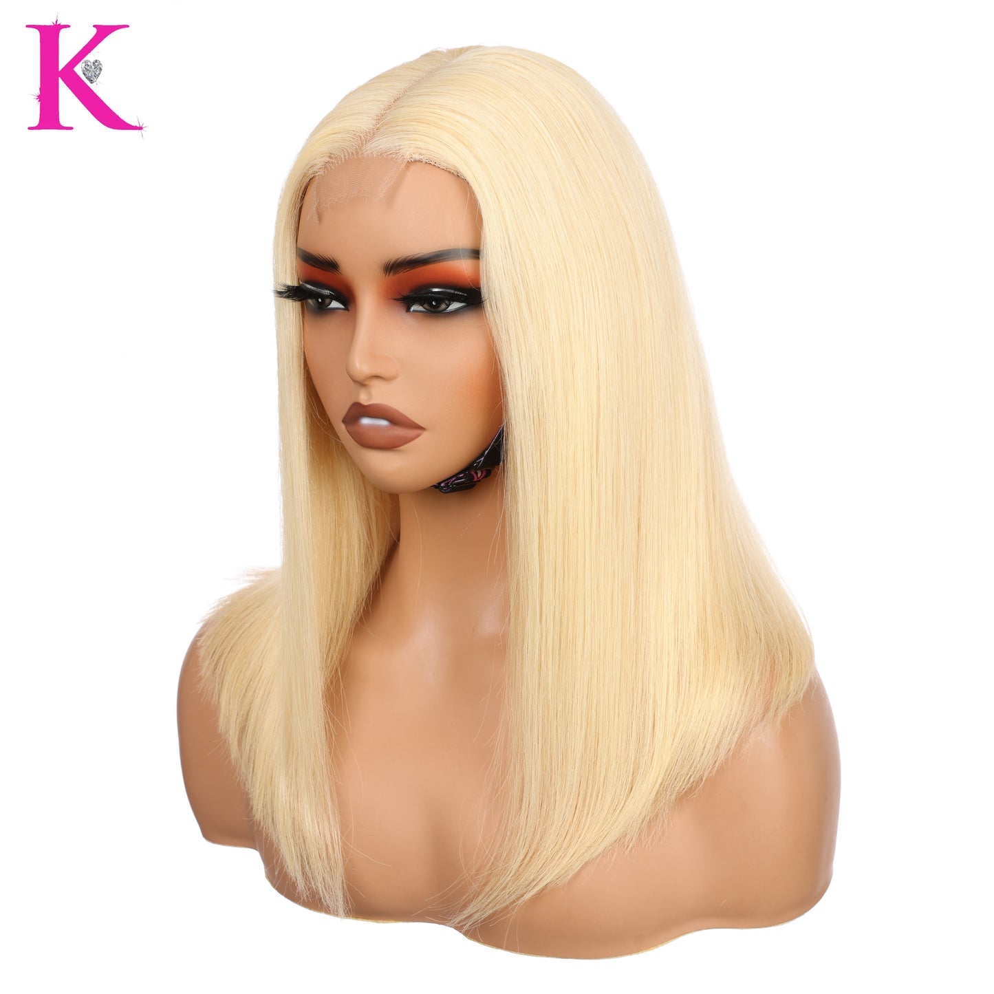 Raw Platinum Blonde Bob Straight (HD Lace) Wig