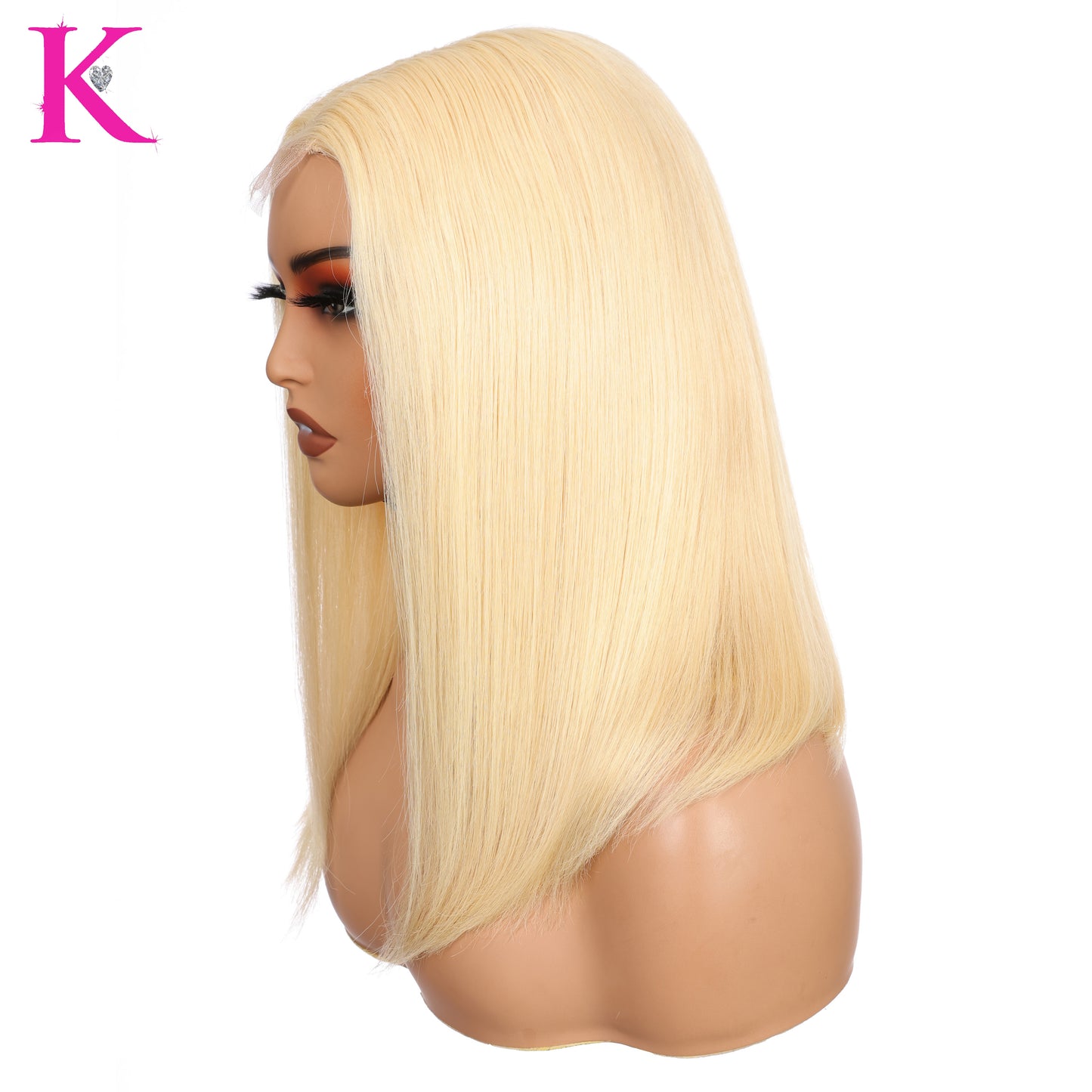 Raw Platinum Blonde Bob Straight (HD Lace) Wig
