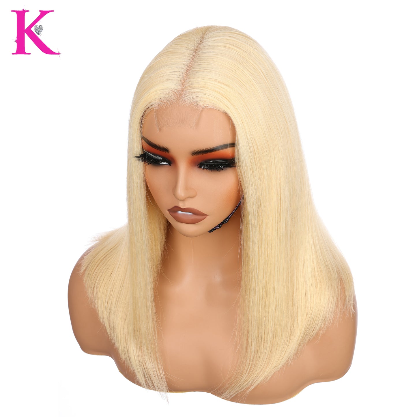 Raw Platinum Blonde Bob Straight (HD Lace) Wig