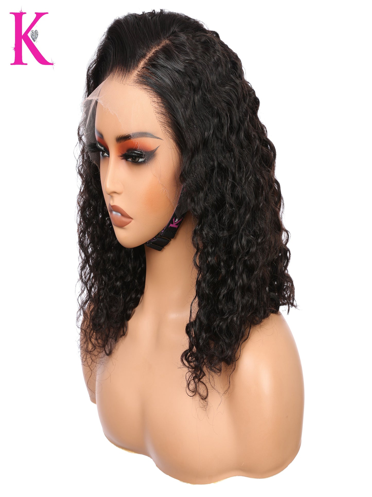 Bob Curly RAW Brazilian (HD Lace) Wig