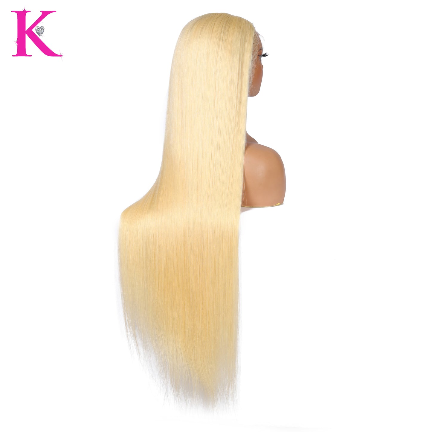 Raw Platinum Blonde Straight Full (HD Lace) Wig