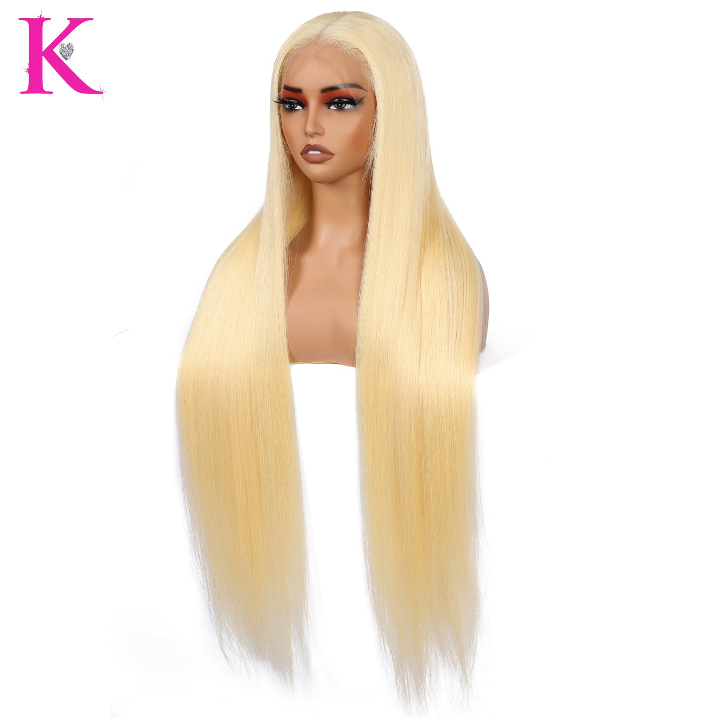 Raw Platinum Blonde Straight Full (HD Lace) Wig