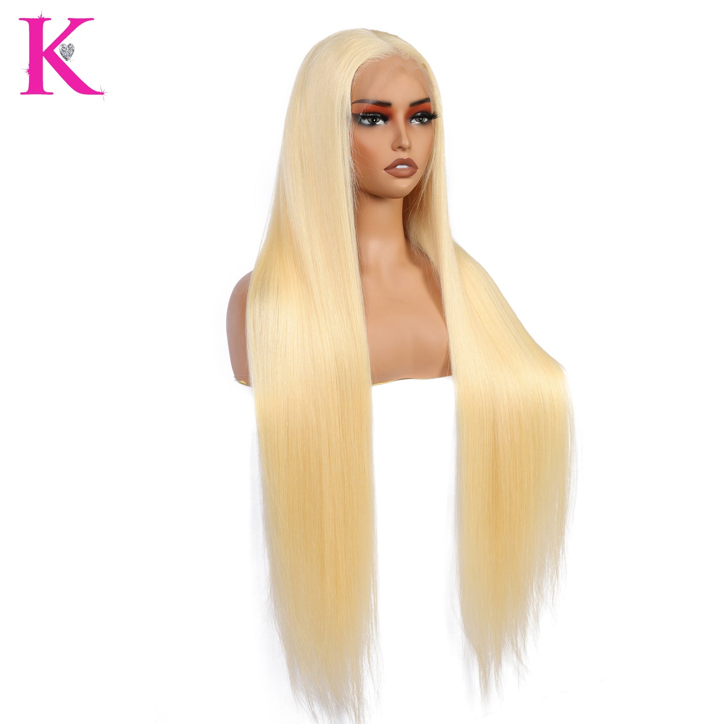 Raw Platinum Blonde Straight Full (HD Lace) Wig
