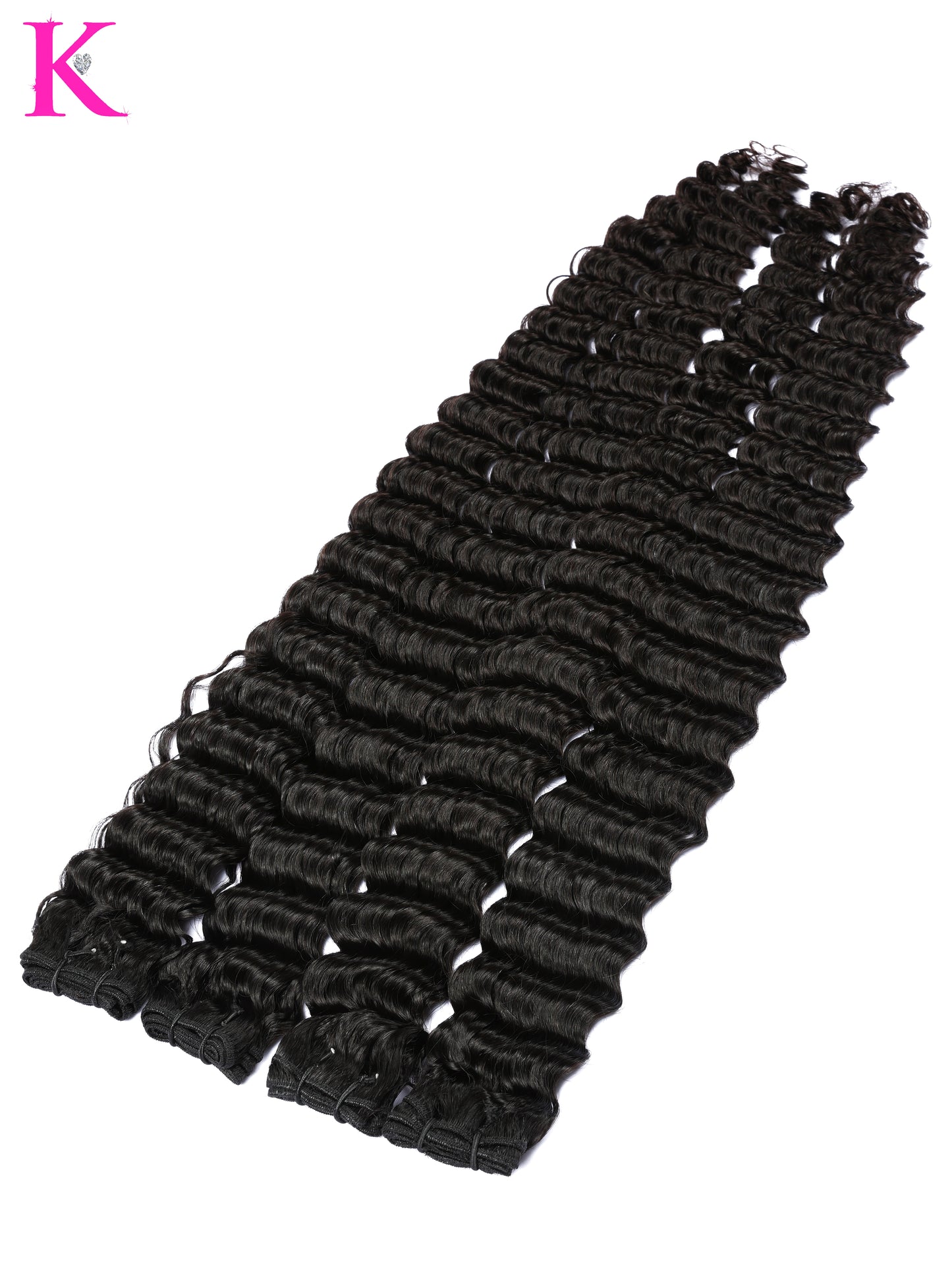 Raw Loose Deep Wave 40” Bundles