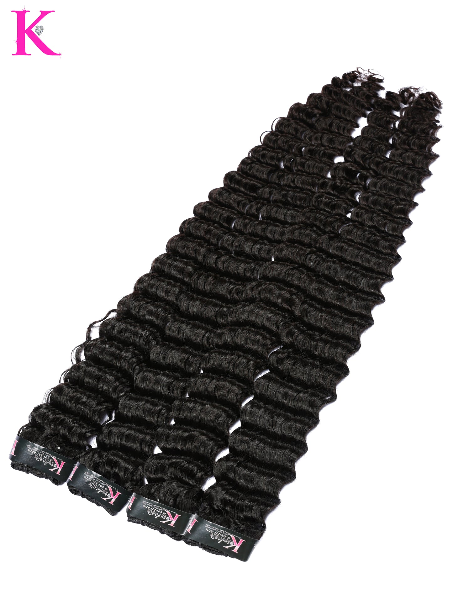 Raw Loose Deep Wave 40” Bundles