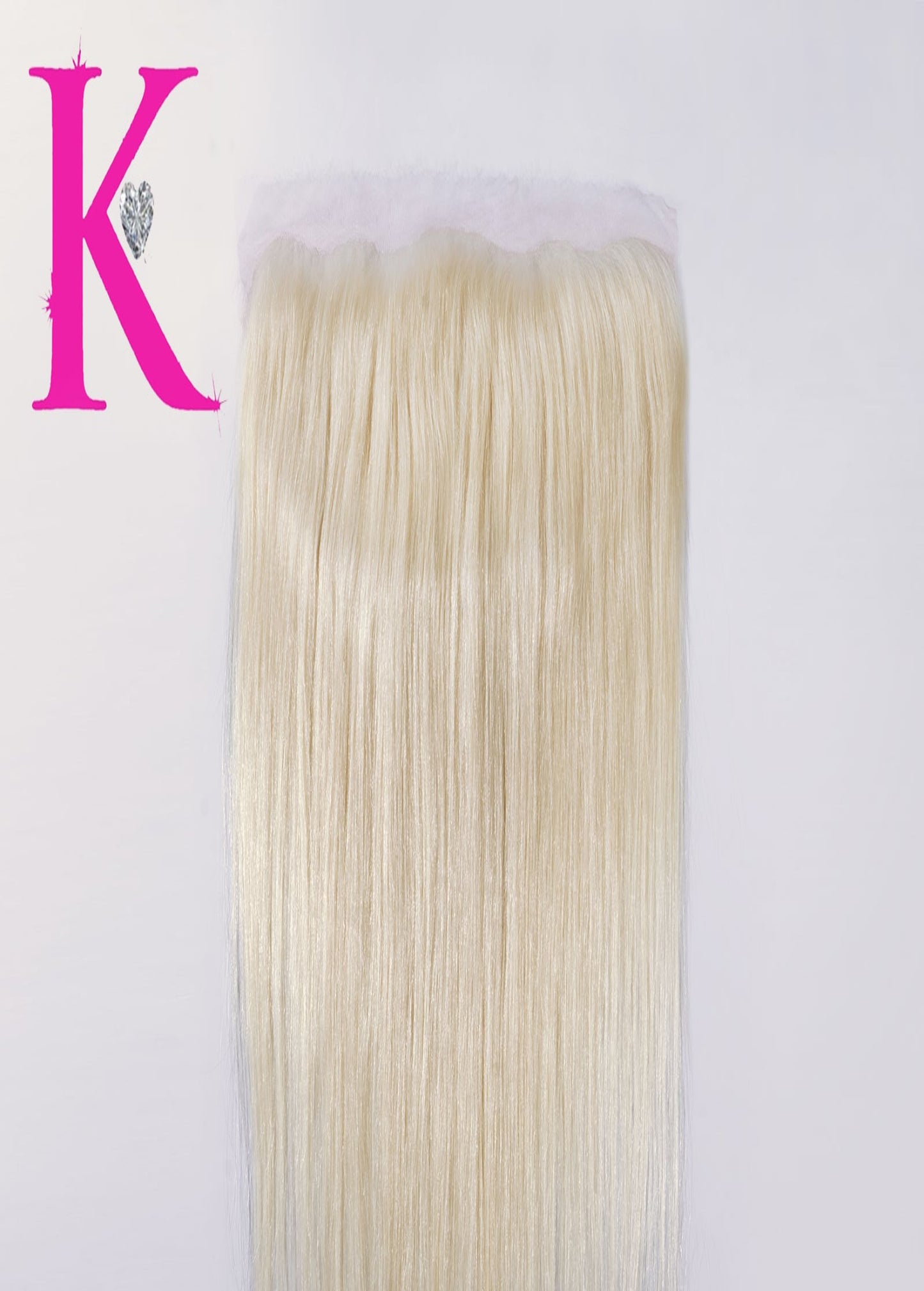 13x6 Platinum Blonde Lace Frontal (HD Lace)