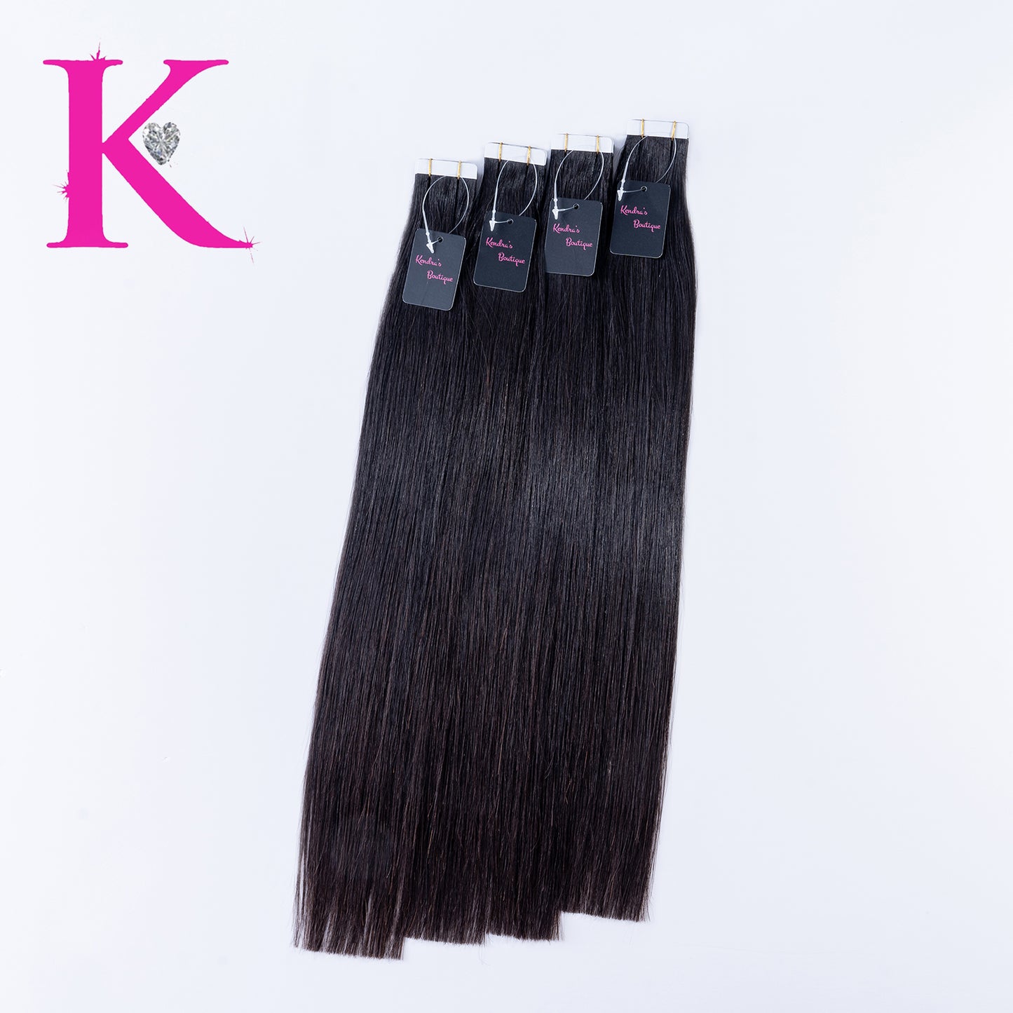 Raw Straight Tape-In Extensions