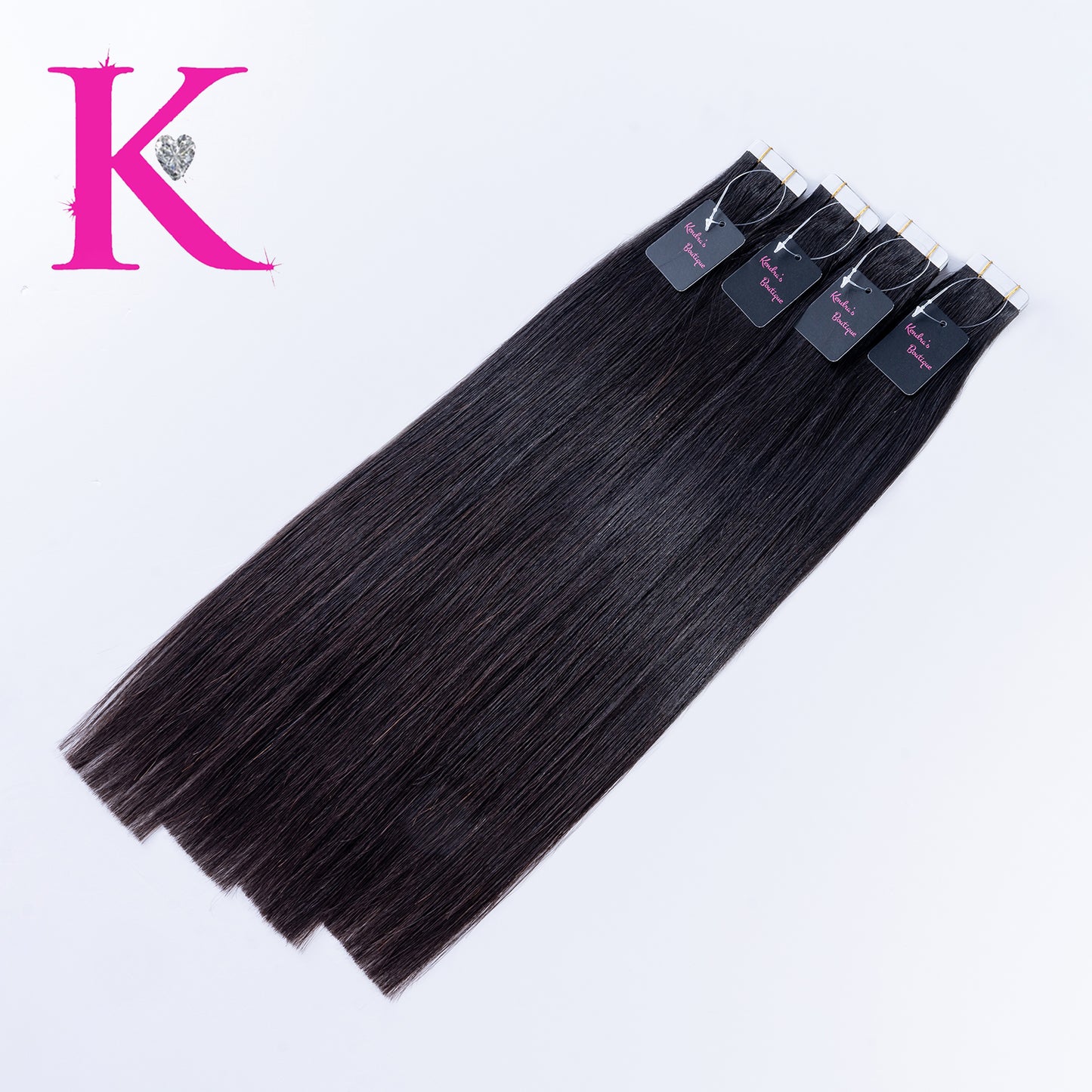Raw Straight Tape-In Extensions
