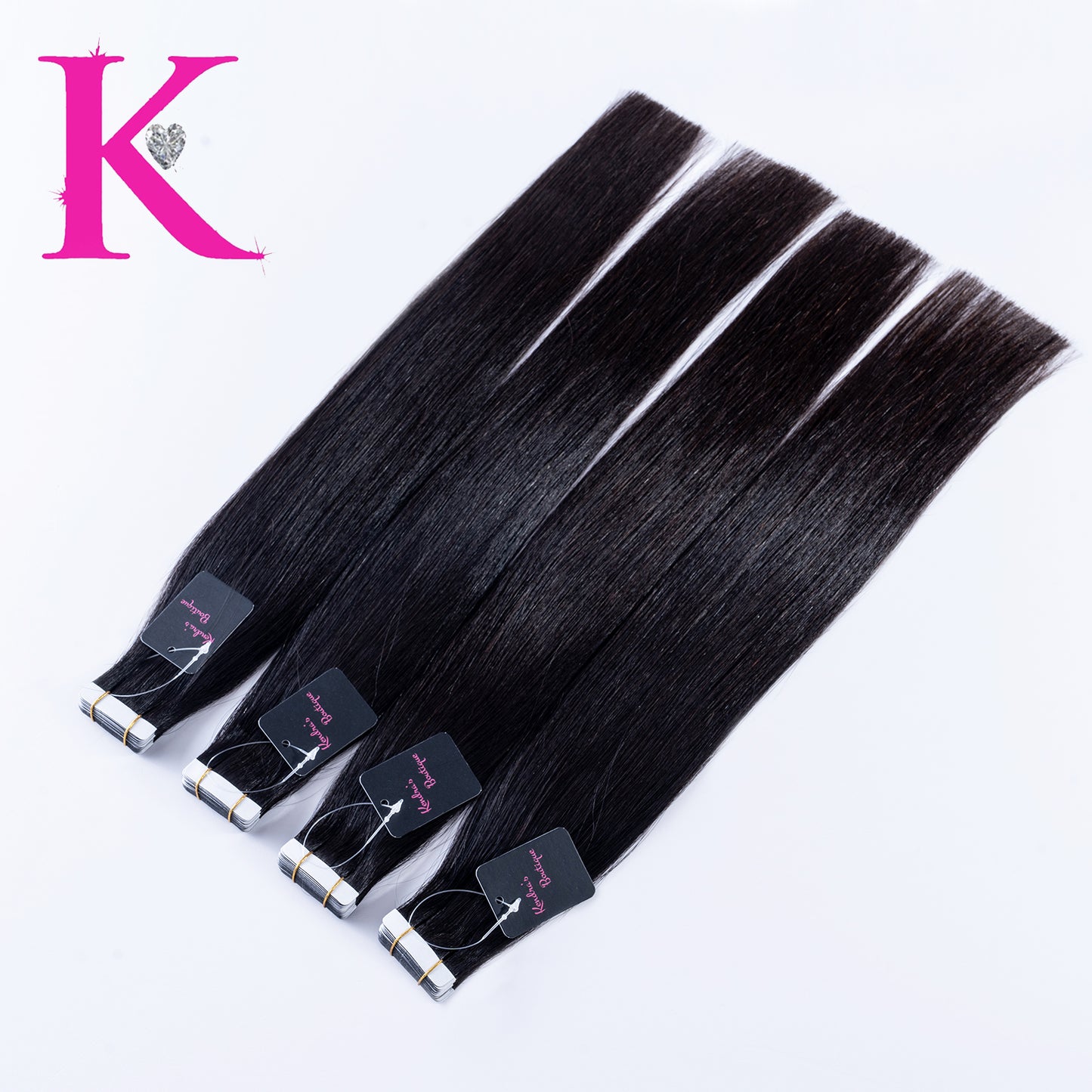 Raw Straight Tape-In Extensions