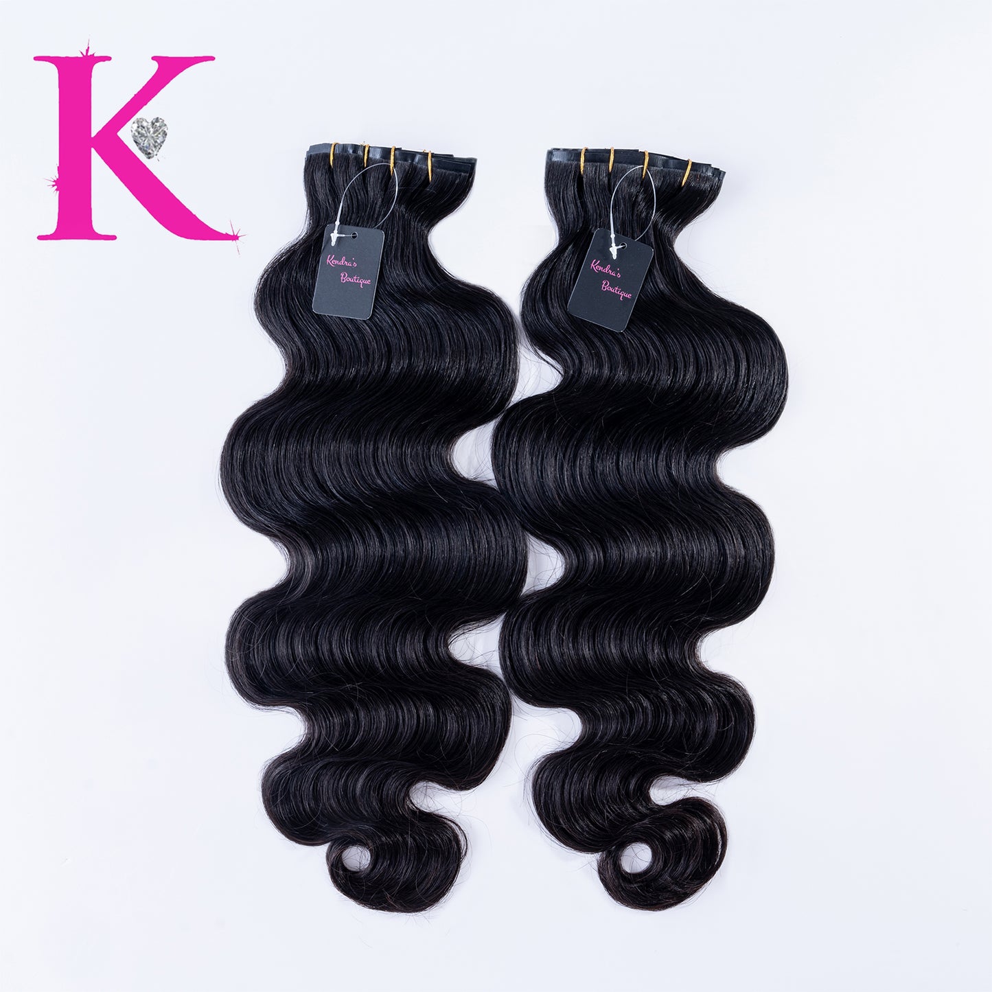 Raw Body Wave Seamless Clip-In Extensions