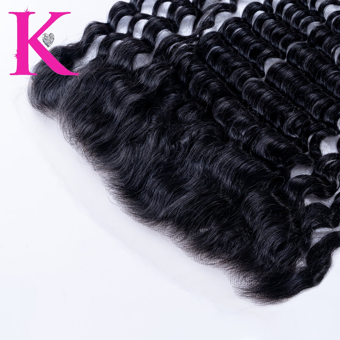 13x4 Loose curly Lace Frontal (HD Lace)