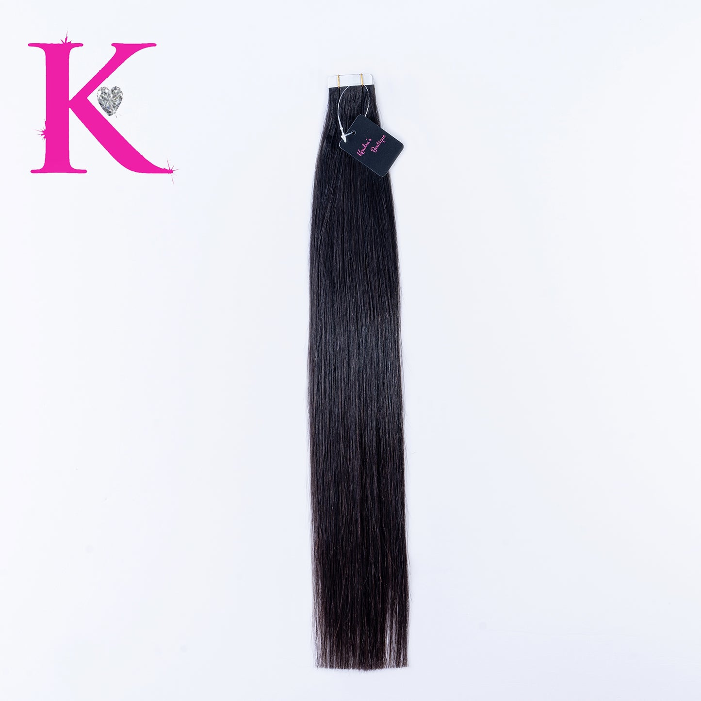 Raw Straight Tape-In Extensions