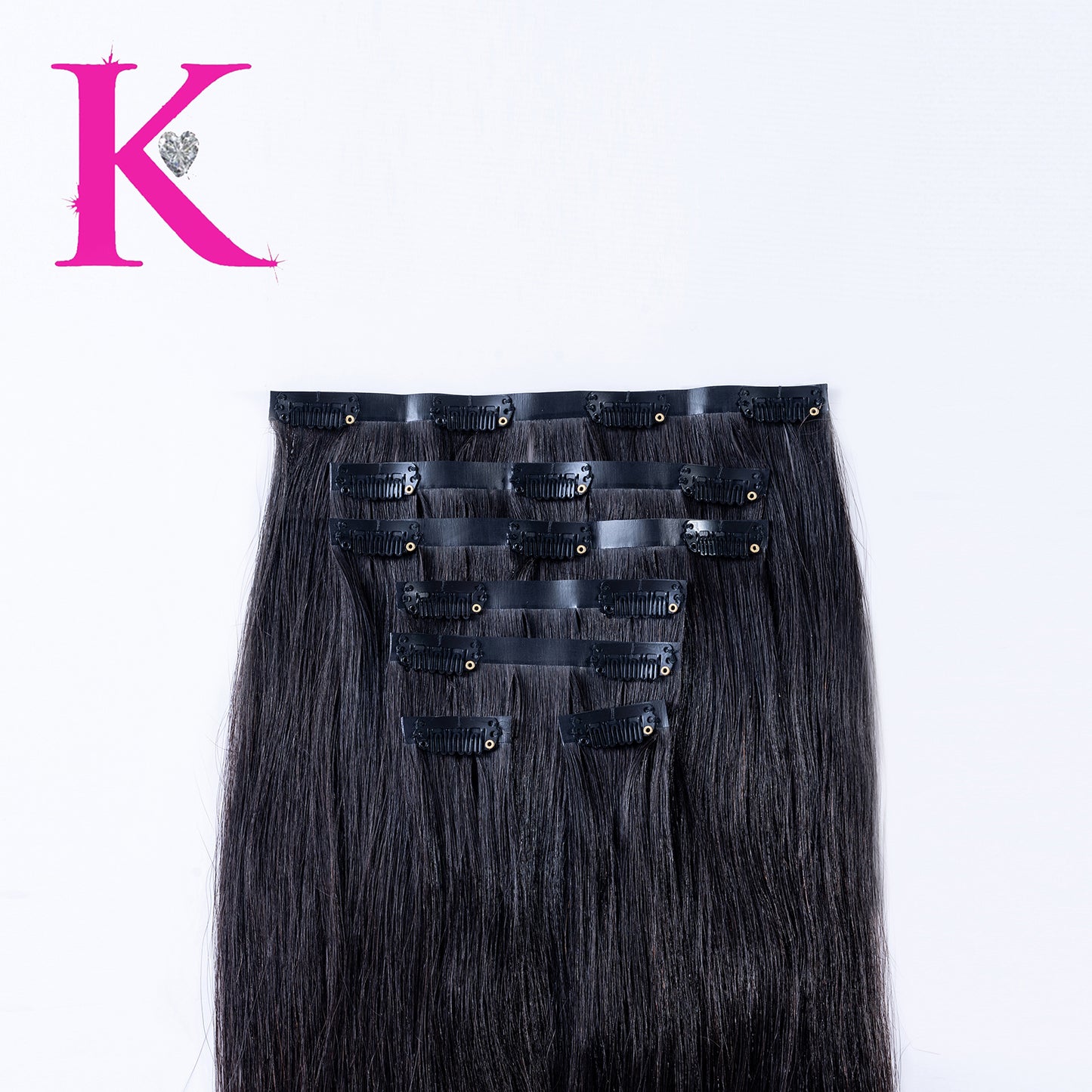 Raw Body Wave Seamless Clip-In Extensions
