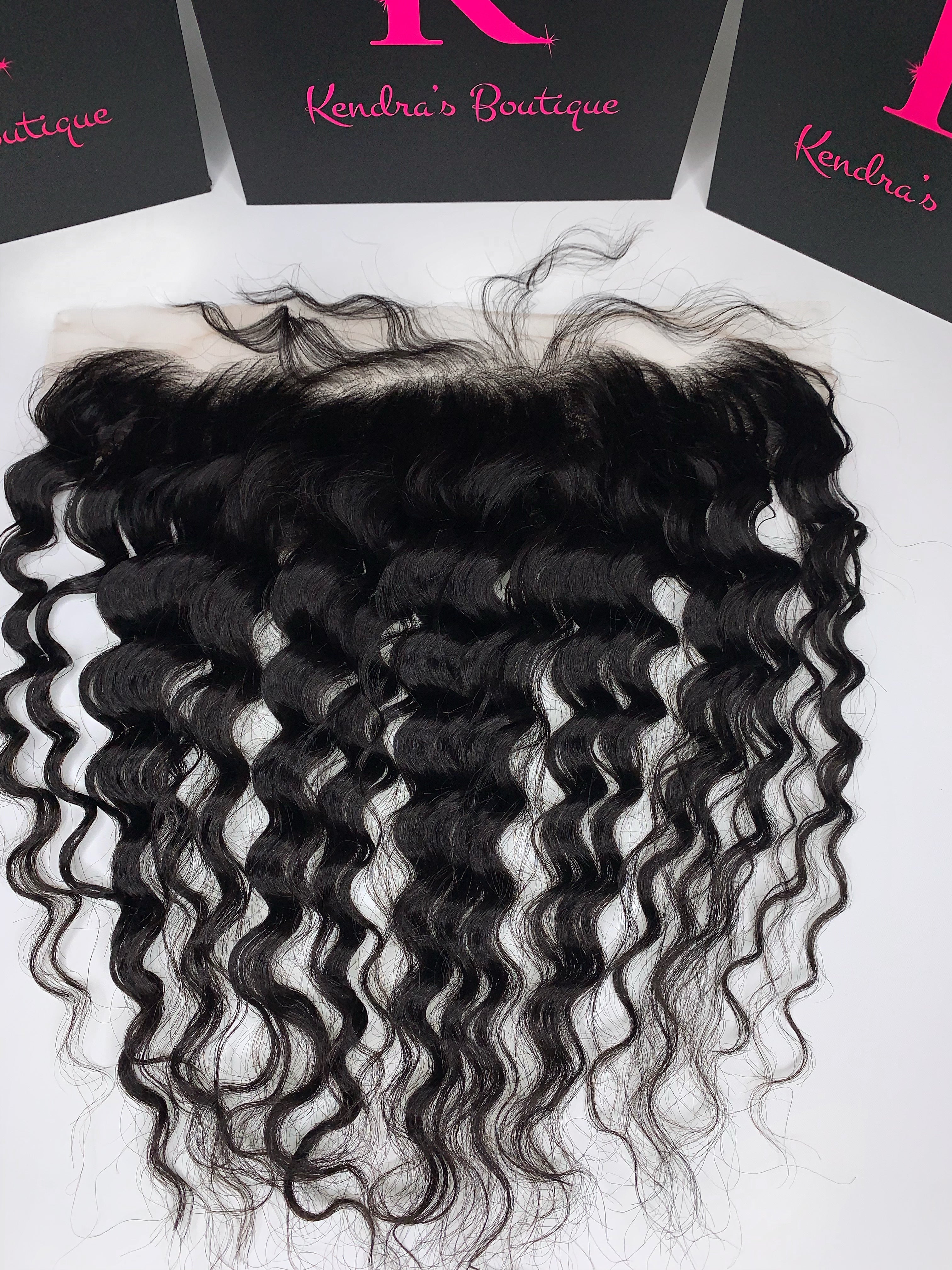 13x4 Deep Wave Lace Frontal HD Lace Kendras Boutique1