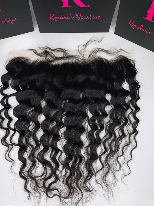 13x4 Deep Wave Lace Frontal (HD Lace)