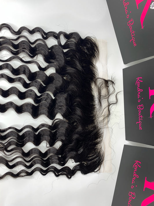 13x4 Loose curly Lace Frontal (HD Lace)