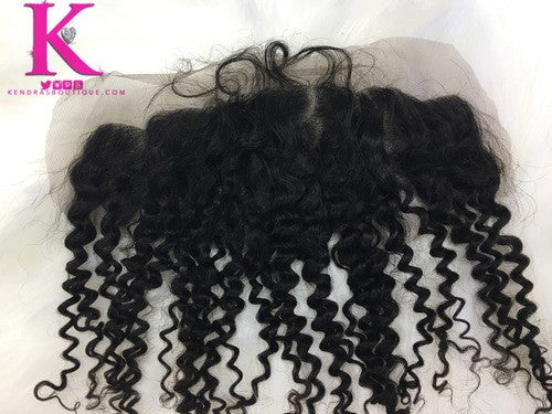13x4 Exotic Curly Lace Frontal 18" (HD Lace)