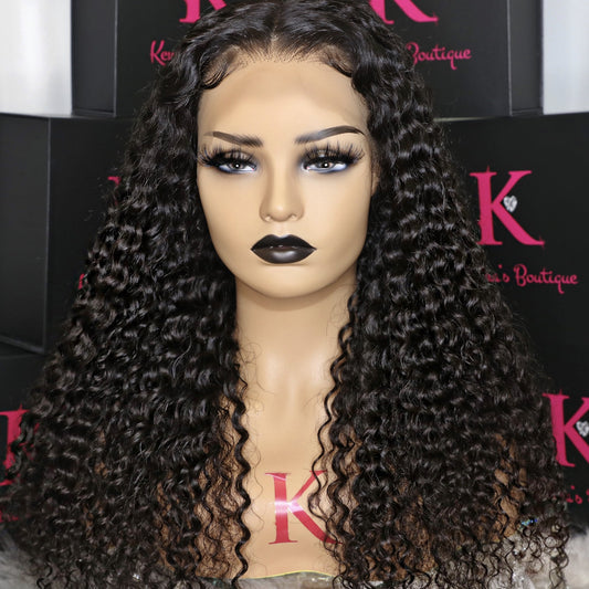 13x6 Exotic Deep Curly RAW Brazilian (HD Lace Frontal Wig)