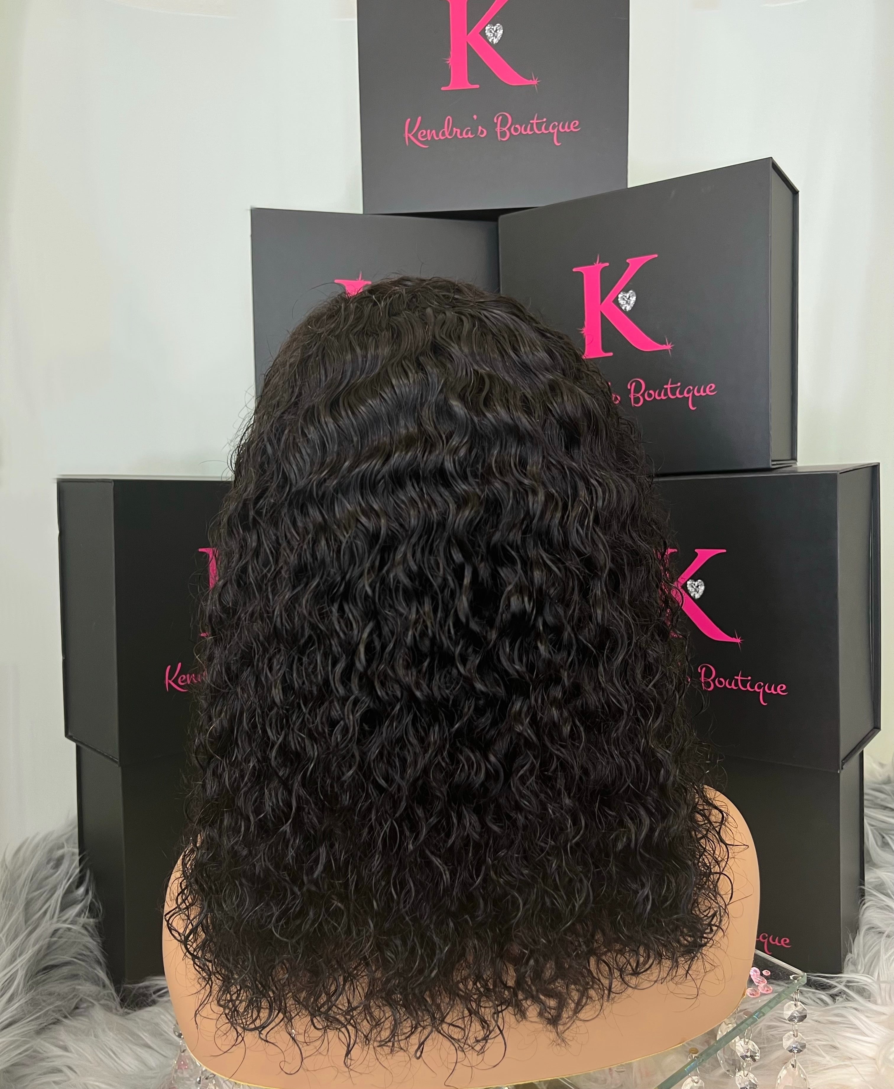 13x4 Bob Curly RAW Brazilian HD Lace Frontal Wig