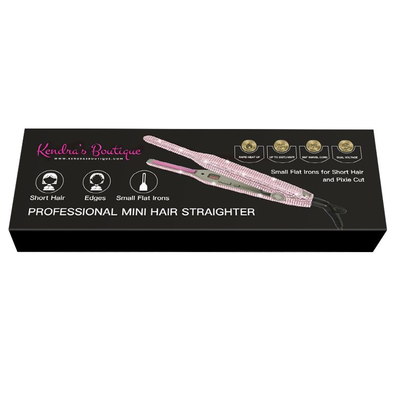 Studio Limited Mini Ceramic Hair Straightener Flat Iron 3/4 G24-Pink